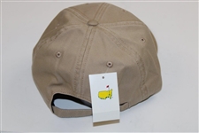 Augusta National Golf Club Khaki Logo Member Hat - New with Tags