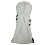 Augusta National Golf Club Stitch Logo Cream/Green Leather Driver Head Cover