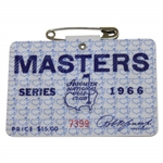 1966 Masters Tournament SERIES Badge #7399 - Jack Nicklaus Winner