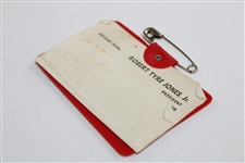 1972 Masters Tournament SERIES Badge #5795 - Jack Nicklaus Win