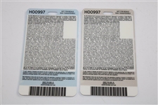 2021 Masters Tournament Thursday & Friday Berckman's Place Badges - #H00997