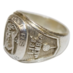 Sterling Silver PGA Tour Partners Club Life Member Ring