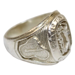 Sterling Silver PGA Tour Partners Club Life Member Ring