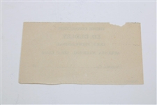 Ed. Dudley Augusta National Golf Club Golf Professional Phone Connection Memo