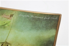 Augusta National Golf Club Masters Clubhouse Sepia Tray/Dish in Original Packaging