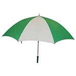 Classic Augusta National Golf Club Green & White Striped Umbrella