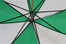 Classic Augusta National Golf Club Green & White Striped Umbrella