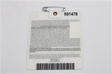 Bubba Watson Signed 2012 Masters Tournament SERIES Badge #R01478 JSA ALOA