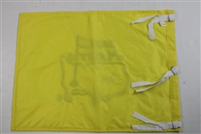 Jose Maria Olazabal Signed 2008 Masters Tournament Embroidered Flag JSA ALOA