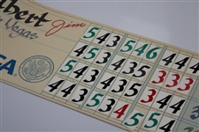 Jim Colbert's Official 2001 US Senior Open at Salem Scoreboard Sheet
