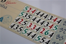 Champion Karrie Webb's 2000 Women's US Open at Merit Club Official Scoreboard Sheet