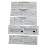 Daly, Irwin, Duval & others Signed Official Used 1995, 1998, & 1999 Phoenix Open Scorecards