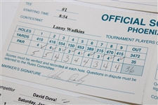 Daly, Irwin, Duval & others Signed Official Used 1995, 1998, & 1999 Phoenix Open Scorecards