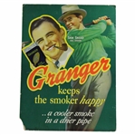 c. 1940s Sam Snead Granger Tobacco Advertising Sizable Broadside Display