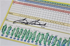 Sam Snead Signed Greenbrier Scorecard JSA ALOA