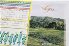 Sam Snead Signed Greenbrier Scorecard JSA ALOA