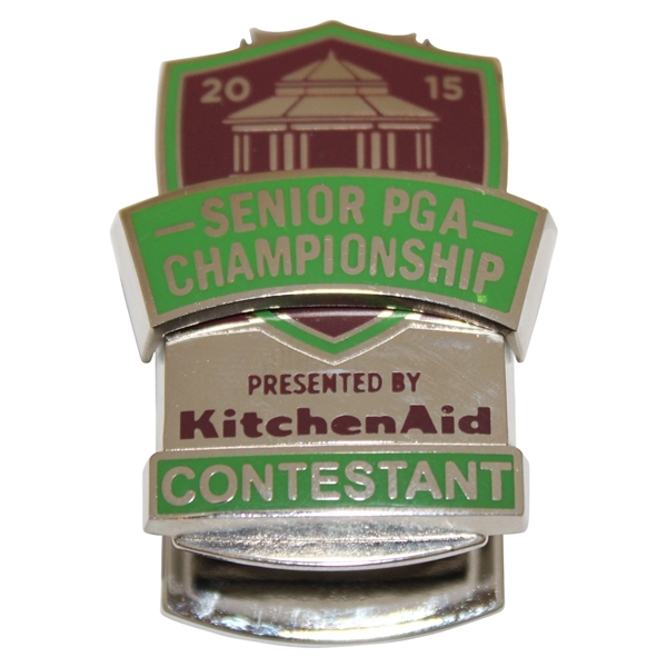 2015 Senior PGA Championship at French Lick Contestant Badge Money Clip 