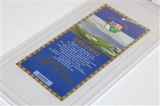 2000 US Open at Pebble Beach Sunday Grounds Ticket #G08305 PSA EX 5 #74769779
