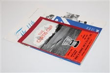1960, 1964, 1966 & 1984 Curtis Cup Matches Official Programs