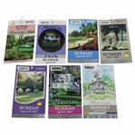 Seven (7) Masters Sunday Final Rd Tickets - 2009, 2010, 2012, 2013, 2016, 2017 & 2018