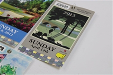 Seven (7) Masters Sunday Final Rd Tickets - 2009, 2010, 2012, 2013, 2016, 2017 & 2018