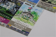 Seven (7) Masters Sunday Final Rd Tickets - 2009, 2010, 2012, 2013, 2016, 2017 & 2018