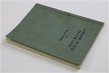 1924 'A Round Of Golf On The LNER' Soft Cover by Bernard Darwin