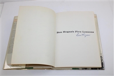 Ben Hogan Signed 1957 'Five Lessons The Modern Fundamentals Of Golf' JSA ALOA