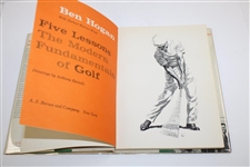 Ben Hogan Signed 1957 'Five Lessons The Modern Fundamentals Of Golf' JSA ALOA