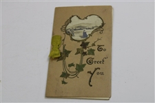 Six (6) Vintage Holiday/ Christmas/New Years Cards w/Great Color, Graphics & Greetings