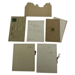 Six (6) Vintage Holiday/ Christmas/New Years Cards w/Great Color, Graphics & Greetings