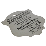 1924 US Amateur at Merion Golf Club Ticket #816 - Bobby Jones' First Amateur Win