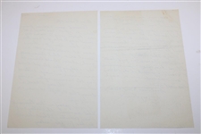 Jack Grout Signed Handwritten Letter to Alex Morrison w/Envelope