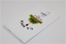 Justin Rose Signed 2013 US Open at Merion Championship Yardage Book JSA ALOA