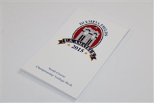 2015 US Amateur at Olympia Fields Official Championship Yardage Book