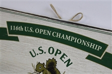 2016 US Open at Oakmont Player Gift Wooden Sign