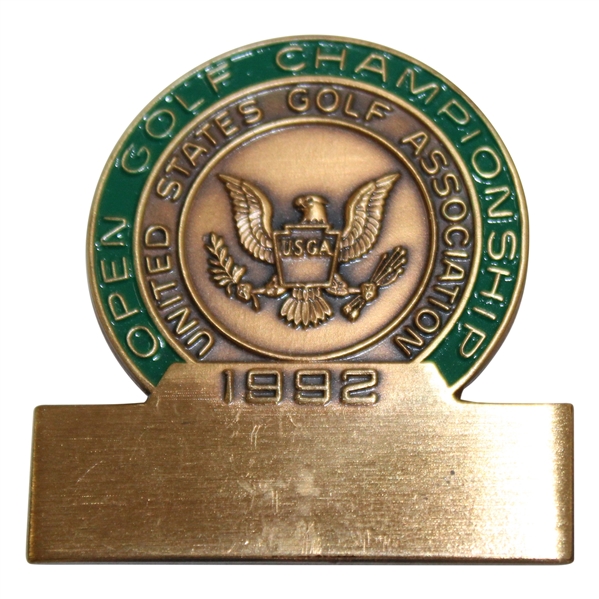Lanny Wadkins 1992 US Open at Pebble Beach Contestant Badge/Clip