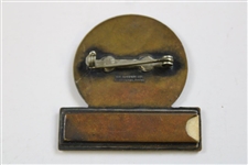 Lanny Wadkins' 1965 US Junior Amateur Championship at Washington CC Contestant Badge/Clip
