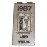 Lanny Wadkins 1987 PGA Tour Member Money Clip