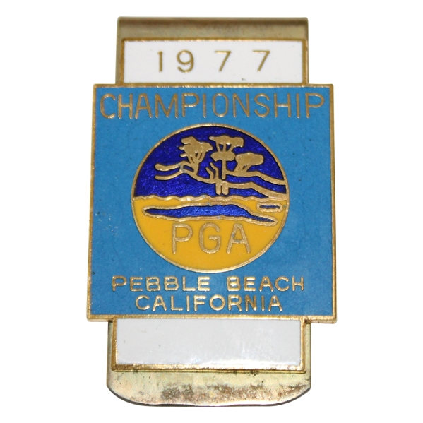 Champion Lanny Wadkins 1977 PGA Championship at Pebble Beach Money Clip