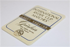 Lanny Wadkins' 1979 Ryder Cup at The Greenbrier Team USA Member Contestant Bag Tag