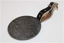 Lanny Wadkins' 1986 PGA Championship at Inverness Club Contestant Metal Bag Tag