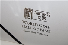 1974 World Golf Hall of Fame Ltd Ed Silver Coin Collection in Original Box w/Info & Certs - 2 Payne Medals
