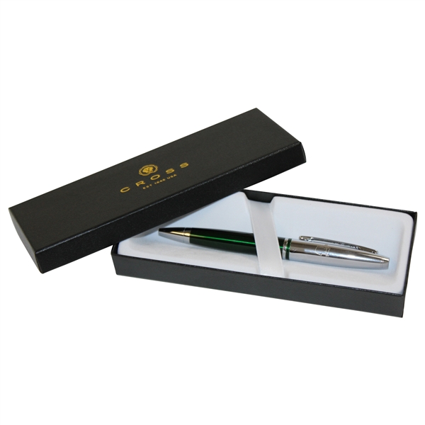 Masters Tournament Logo Writing Pen Made by CROSS in Original Box