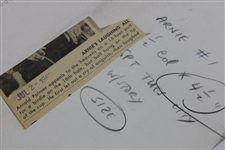 Arnold Palmer 1963 Laughing Wire Photo - 7/2