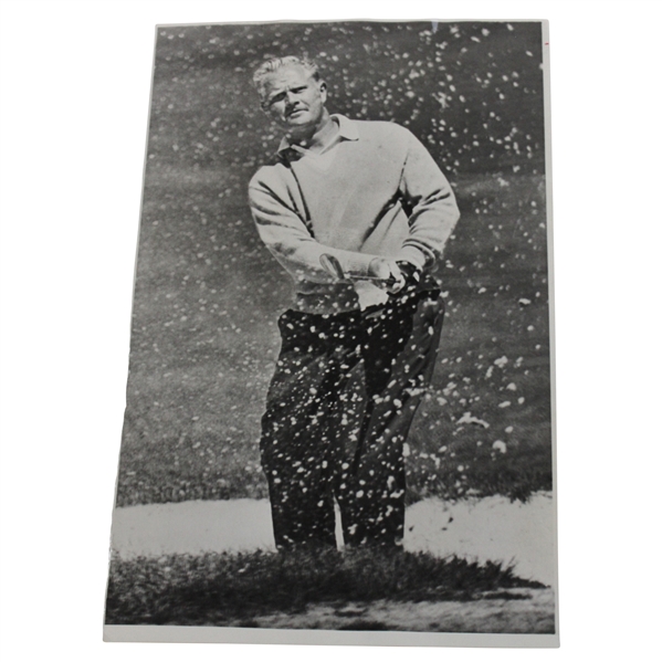 Jack Nicklaus 1966 Sandtrap Wire Photo - 7/21
