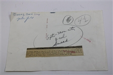 Sam Snead 1950 West Open Wire Photo - 5/22