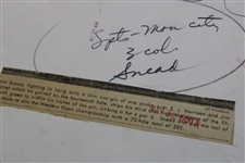 Sam Snead 1950 West Open Wire Photo - 5/22