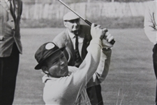 Arnold Palmer 1965 Daily Telegraph Ryder Cup Wire Photo - 10/6