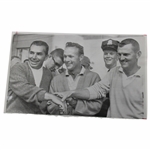 Boros, Palmer, Cupit 1963 Us Open Playoff Wire Photo - 6/26